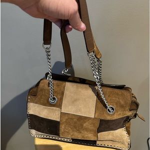 Michael Kors designer suede bag